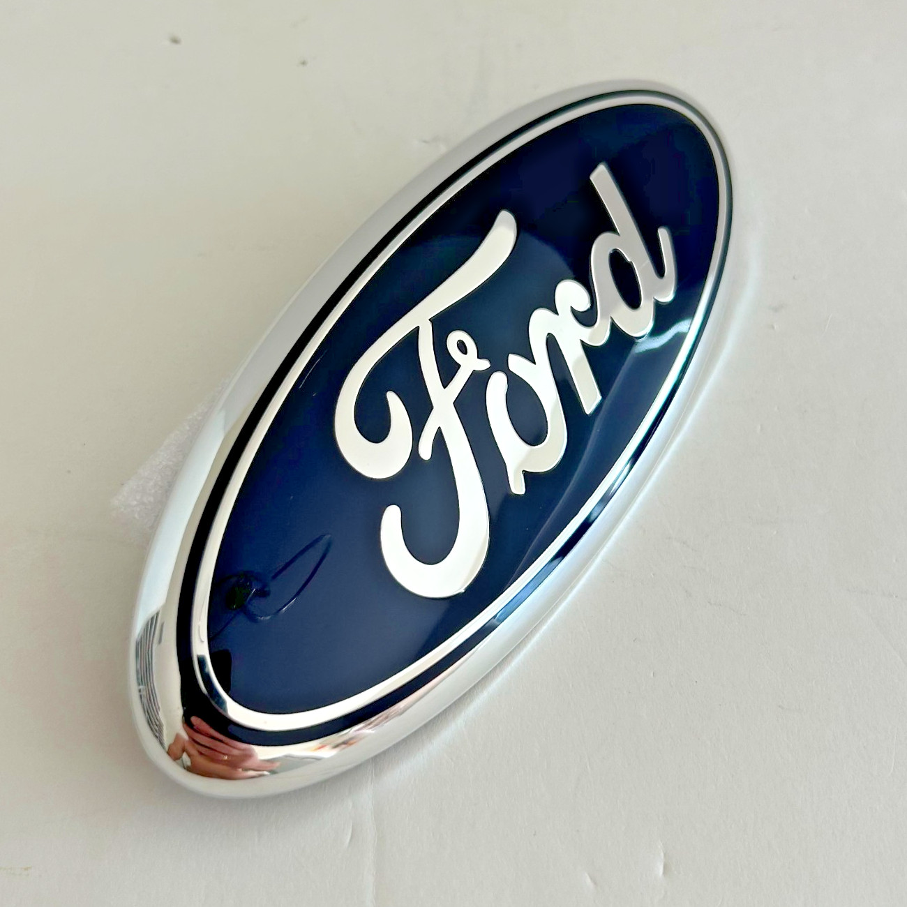 Ford 7 Inch Navy Blue Oval Emblem Badge for Grille or Tailgate Fits Ford
