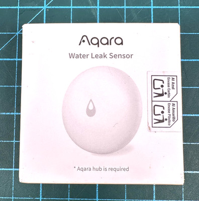 Aqara Water Leak Sensor White Zigbee Smart Home Flood Detector Hub Required