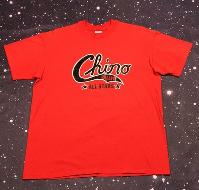 Vintage Stedman Chino Valley All Stars Red Graphic T-shirt - XL - Made in USA