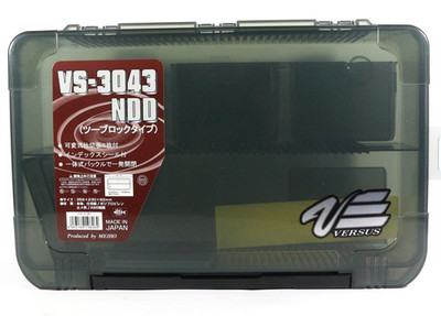 MEIHO Versus VS-3043NDD Tackle Box Case - black  (similar to Hideup HU 3043NDD)