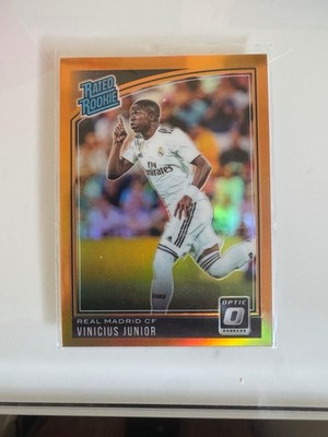 2018-19 Panini Donruss Rated Rookie Vinicius Junior #177 Optic 
