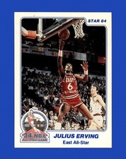 1984-85 Star All-Star Game Set-Break #  4 Julius Erving NM-MT OR BETTER
