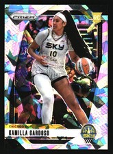 Kamilla Cardoso 2024 Panini Prizm WNBA Ice Prizms #93 Rookie Chicago Sky