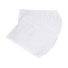 4.5x5.5" Clear Packing List Envelope 50 Pcs Side Loading Invoice Pouch Sleeves