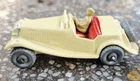 1956 Matchbox Lesney no 19A1 MG Sports Car, cream body Near Mint
