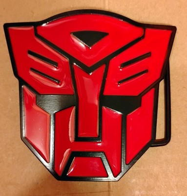 Hasbro Transformers Belt Buckle Bioworld Autobot Red Official Licensed Original 