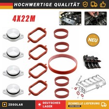 Reparatur satz Drallklappen Ansaugbrücke Set Für BMW 3er E90 E91 318d 320d M47