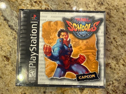 Rival Schools (Sony PlayStation 1, 1998) PS1 - CIB w/ Reg Card  😱🔥