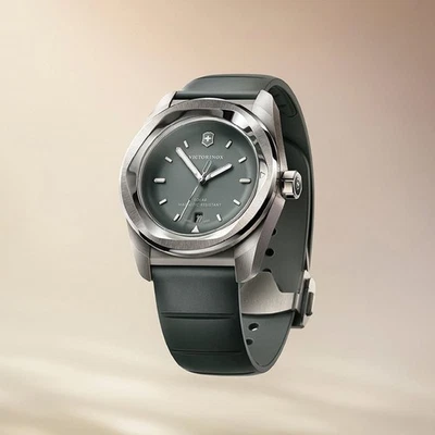 Victorinox Concept One Solar 39 mm Edelstahl graues Zifferblatt Uhr 242052 - Bild 1 von 2