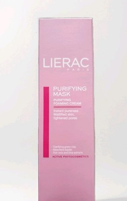 Lierac Paris Purifying Mask Purifying Foaming Cream 1.9 Oz New In Box
