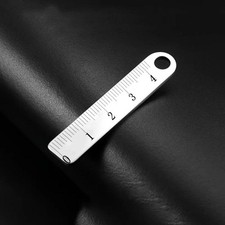 High Quality Portable Stainless Steel Mini Ruler Anti Lost Small Size Metal Rule