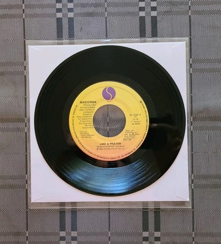 Madonna - Like A...(7", 45RPM, Single) Sire CAN Like New Used NM Excellent Cond