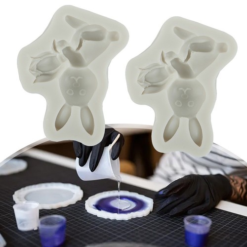2 Moules En Silicone Pour Décoration Gâteaux - Forme Goutte D'eau 3D, Antiadhésif, Réutilisables