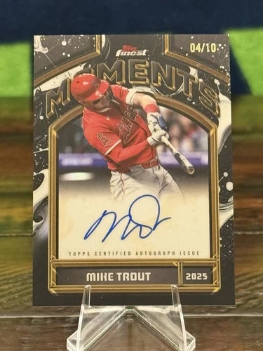 2026 Topps Finest Mike Trout Black (RAW)