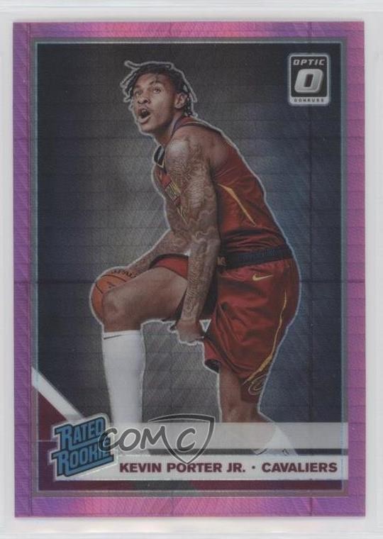 2019 Panini Donruss Optic Rated Pink Hyper Prizm Kevin Porter Jr #179 Rookie RC