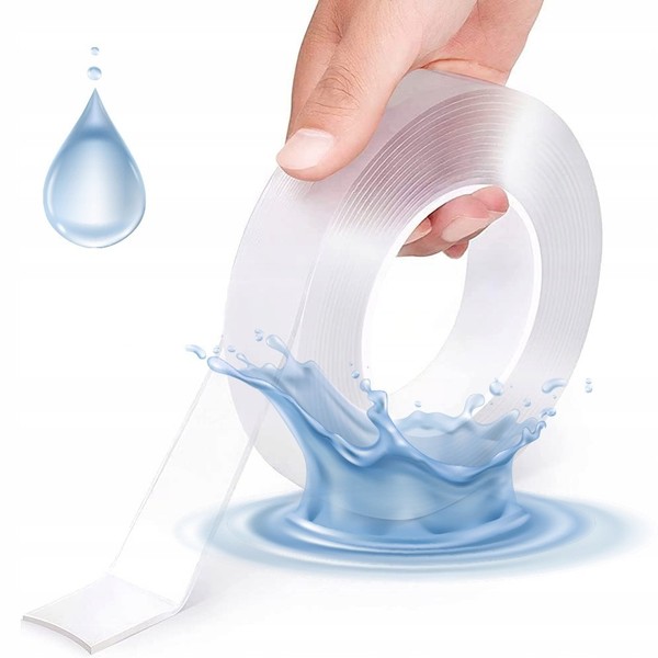 Rosfix Nano Doppelseitiges Klebeband 5M 30Mm - Transparent | Wiederverwendbar-image