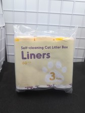 AutoScooper by PetPivot Cat Litter Bags Advanced Odor Control - 3 Rolls, 60 Pcs