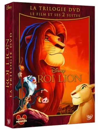 Le Roi Lion + Le Roi Lion 2 + Le Roi Lion 3 - coffret 3 DVD - Photo 1/1