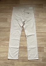 Armani Jeans J21 32x32 Pants Trousers Metal Logo