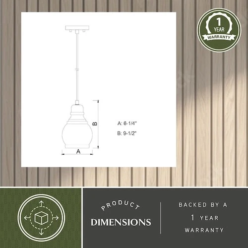 VAXCEL P0246 Mille 8inH Mini Pendant Bronze - Picture 9 of 9