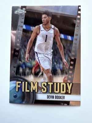 Devin Booker 2025-2026 Topps Chrome Basketball - Film Study #FS-8 