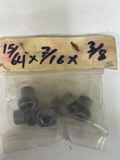 Slip-Fixed Drill Bushing 15/64&rdquo; ID X 7/16&rdquo; OD X 3/8&rdquo;L Qty.4 Old Stock (26M9)