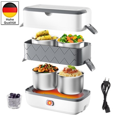200W Lunchbox Elektrisch Warmhalterbox Brotdosen Essenwärmer Thermobehälter NEW