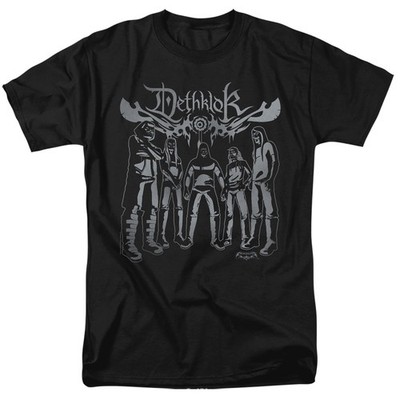 Metalocalypse Dethklok Band T-Shirt Für Herren Schwarz Rundhalsausschnitt