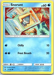 Snorunt 31/145 Guardians Rising Common