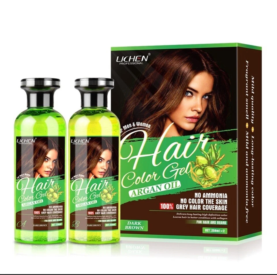 lichen professional hair colour gel natural black - Image 3 of 4