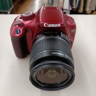 Canon EOS Kiss X50 DSLR Camera with 18-55mm Lens 12.2MP compact