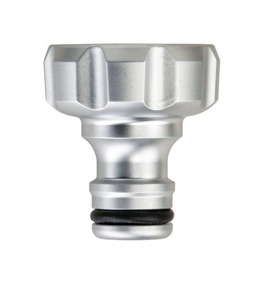 Gardena 5/8 & 1/2 in. Metal Threaded Female Hose Connector (Pack of 2)