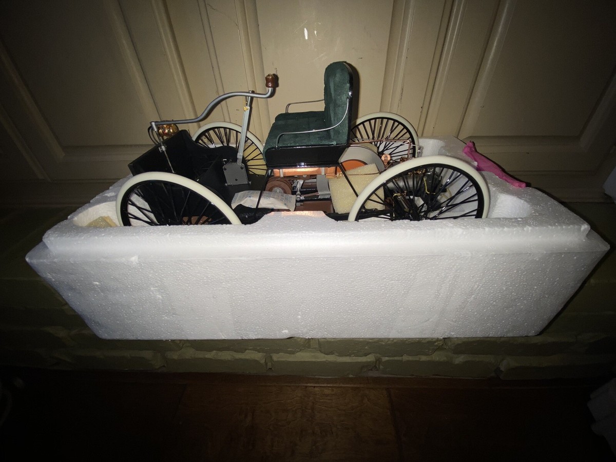 Ford Quadricycle 1896 - Réduction 1/6 Par Franklin Mint En Zamak Noir, Occasion