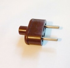 Bakelite Vintage Soviet Russian Plug K-16 made in the USSR 1960s