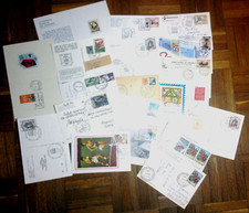 CARTOLINE ITALIA STORIA POSTALE LOTTO 20 CARTOLINE CON ANNULLI CELEBRATIVI