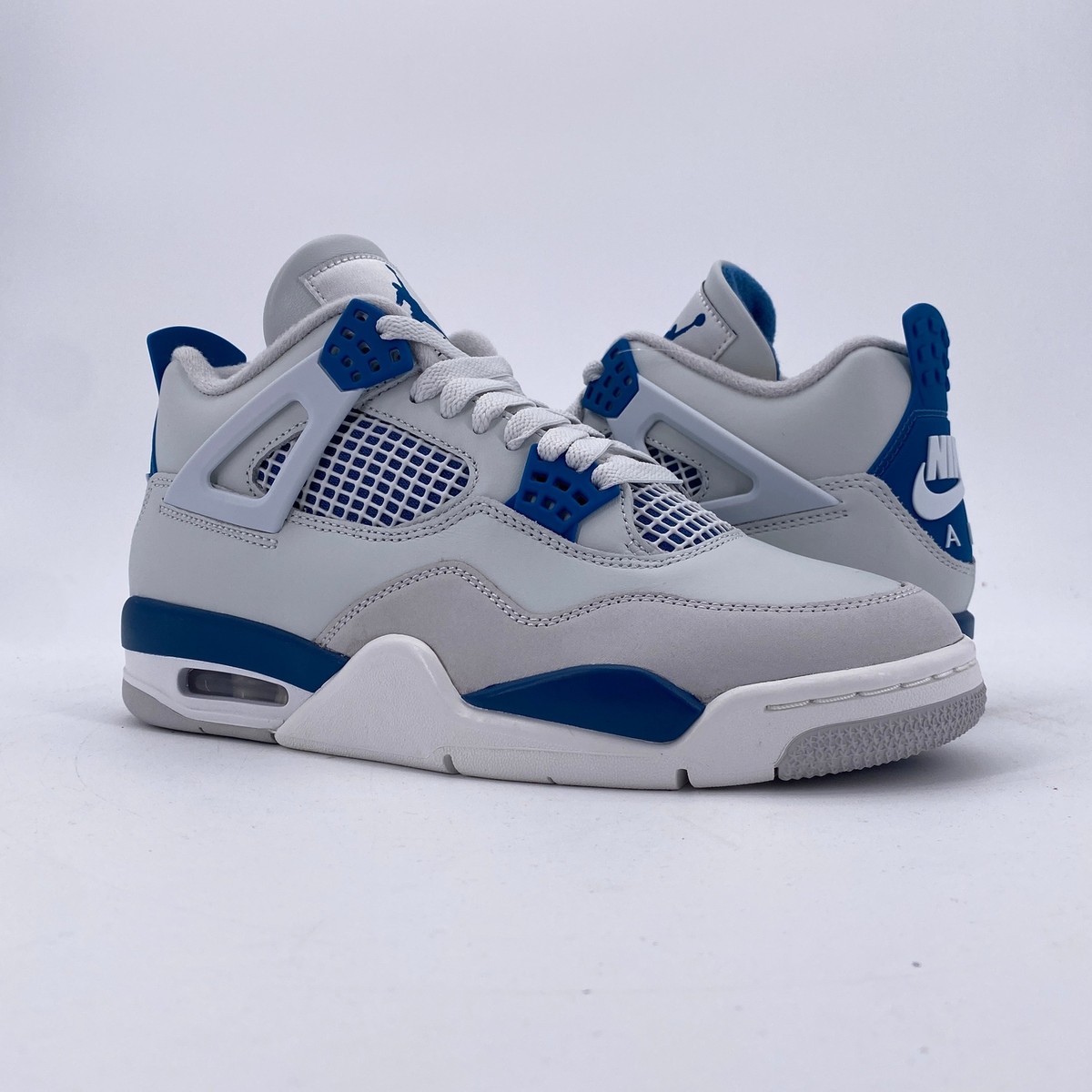 Air Jordan 4 Retro Military Industrial Blue FV5029-141 Nike Snkrs NBA Retro Sz 8 Men main image 4