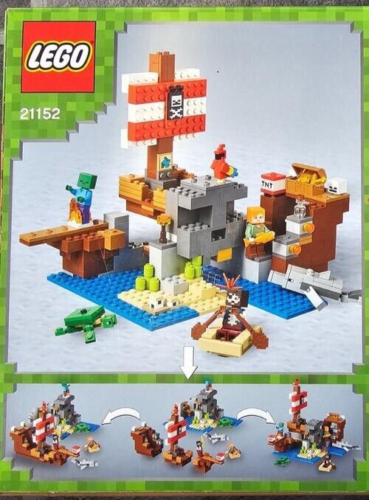 LEGO Minecraft Pirate Ship 21152 Toy Building Kit 386 pcs - Picture 4 of 5
