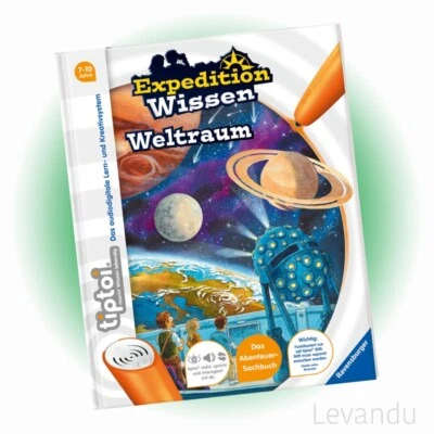RAVENSBURGER tiptoi® Buch - Expedition Wissen - Weltraum - NEU