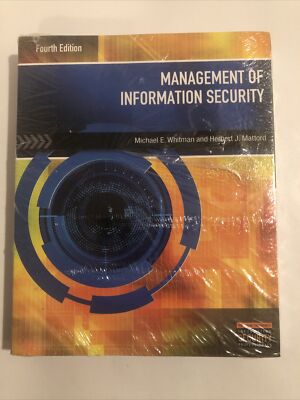 Management of Information Security 4th Edition Whitman Mattord - New