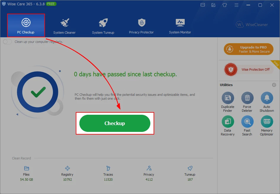 Wise Care 365 Pro ( Lifetime license / 3 PC) All in One PC Tuneup Check Utility - Image 2 of 3