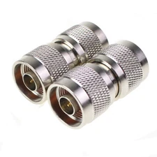 N-male to N-male connector barrel adapter barrell for WiFi radio cables