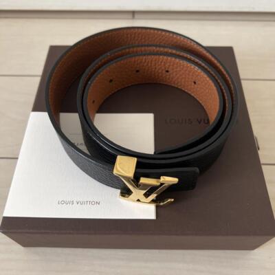 Authentic Louis Vuitton Reversible Belt Black Camel 85/34 | eBay