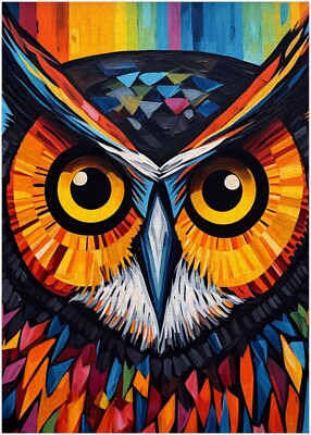 Gesicht der Eule Puzzle 300/500/1000 Teile