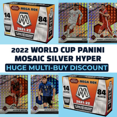 2022 Panini Road To World Cup Mosaic Silver Hyper 1-200 - Pick your card