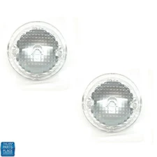 1971-72 Pontiac GTO Sport Park Lamp Lenses - Pair