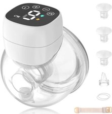 NEW S12 Wearable Breast Pump 12 Suction Levels 3 Modes Hands free Fast charging