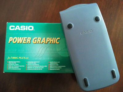 CASIO Power Graphic Rechner grafischer Taschenrechner fx-7400G Plus Schule gut