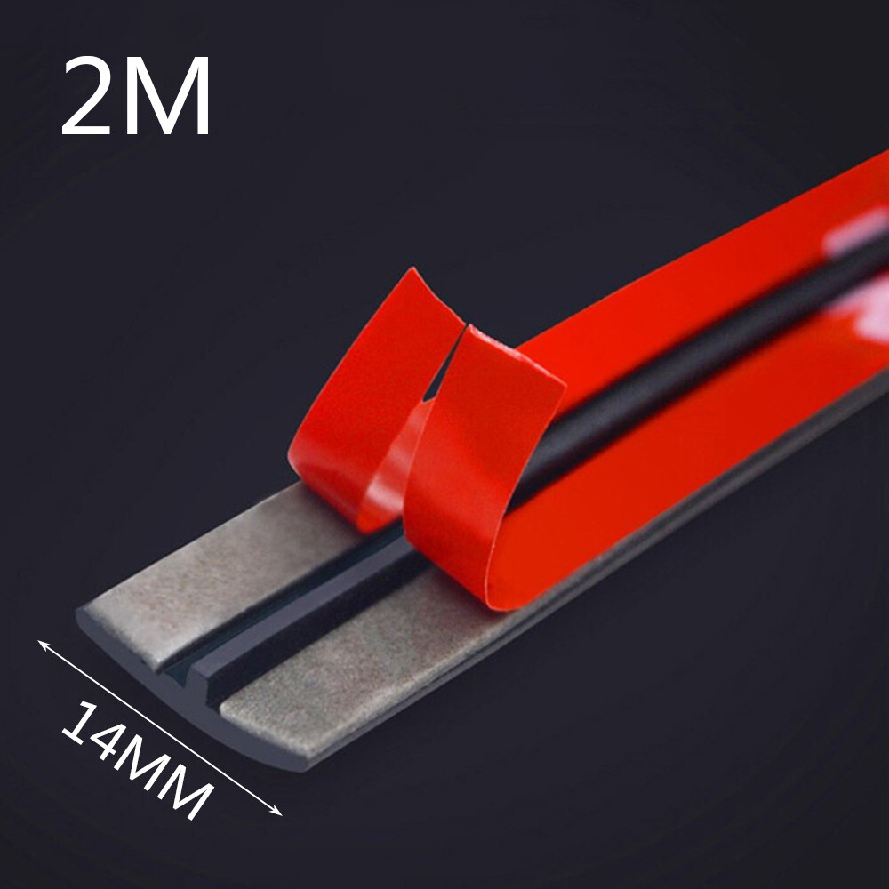 2M Tshape Rubber Car Seals Edge Sealing Strips Windshield Car Rubber