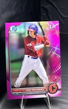 2022 Bowman - Chrome Prospects Fuchsia Refractor #BCP-21 Jose Pastrano /199 (RC)