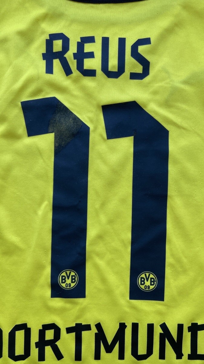 BORUSSIA DORTMUND 2013 2014 HOME SHIRT JERSEY PUMA 743555 sz M #11
